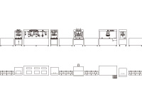 Medium/Large-capacity VRLA Battery Heat-sealing Assembly Line